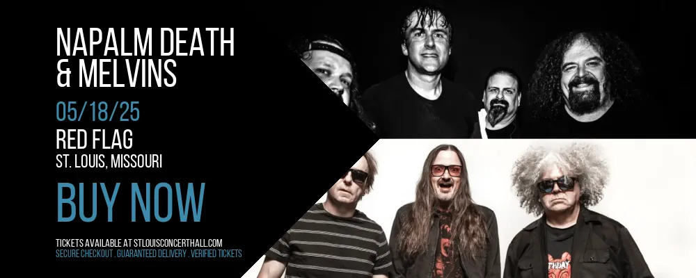 Napalm Death & Melvins at Red Flag